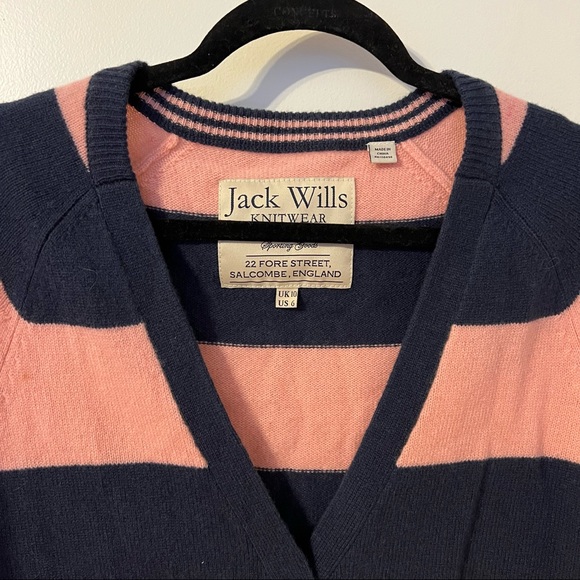Jack Wills Stripe Cardigan - Picture 4 of 4